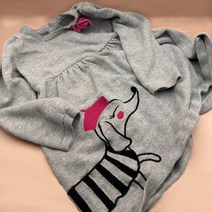 2T Gymboree Weiner Dog Sweater Dress - VGUC